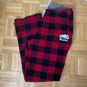 Roots flannel PJ pants